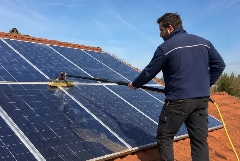 Nettoyage et entretien de panneaux solaires à Veilhes